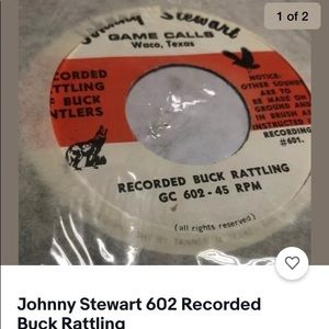 Johnny Steward 45 Rpm record